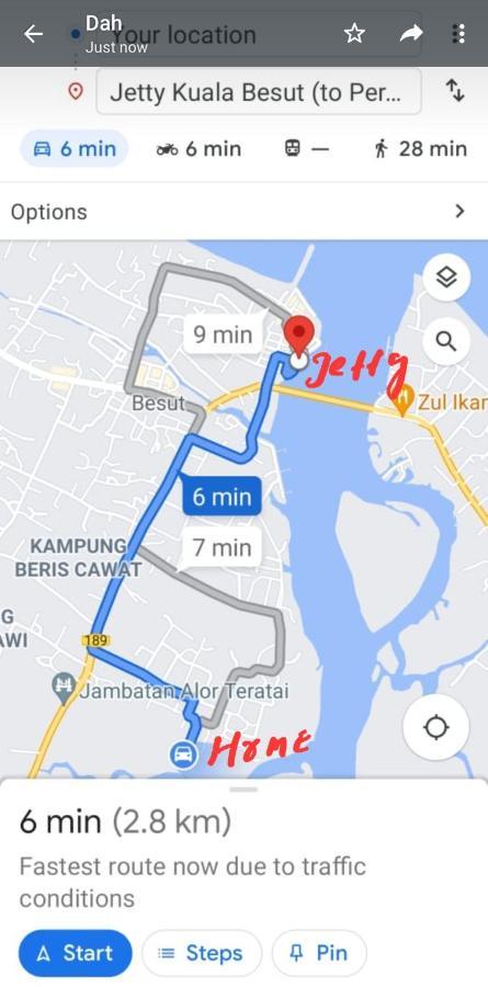 Nipah Homestay Kuala Besut Kültér fotó